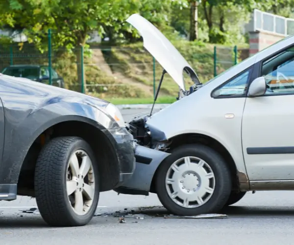 Culpable en accidente de tráfico